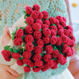 Букет прегръдка — плетено одеяло Flower Hug